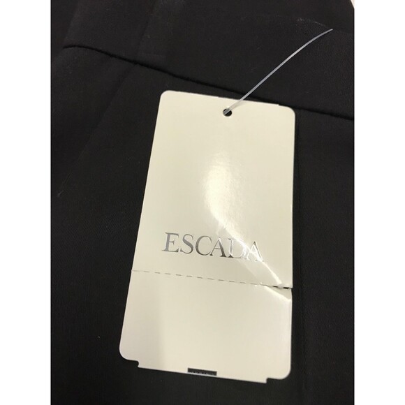 Escada Women's Pants Laurel Chocolate Brown 100% Wool Size Eu 34 US 6 NWT - Picture 5 of 7